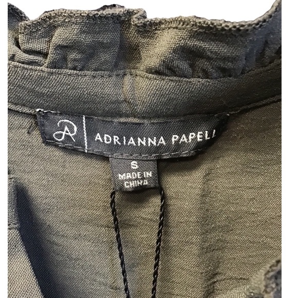 Adrianna Papell Sleeveless Shirt - Picture 4 of 7